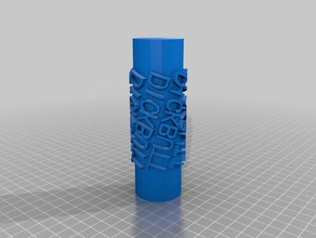 dickbutt rullo di vernice art strumenti personalizzato 3d print model - Mito3D