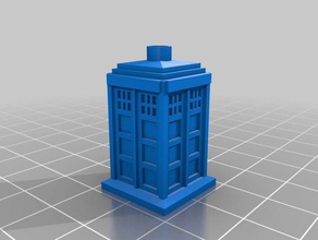 tardis blind cord pull other doctorwho 3d print model - Mito3D