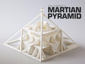 martian pyramid buildings structures makerbotmars steam stem tvy 3d print model - Mito3D
