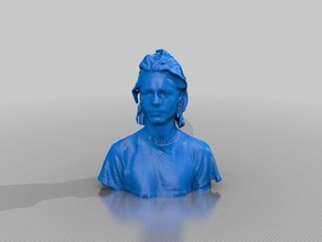 kharar-in-3d durchsucht Replikate cubify sense self-protrait 3d print model - Mito3D
