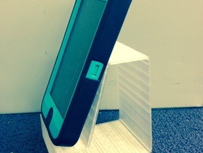 iphone stand mobile robbinsvillehighschool 3d print model - Mito3D