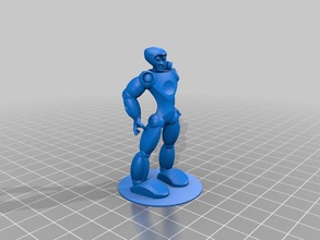grobot Modell Roboter 3d print model - Mito3D