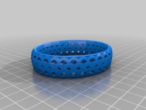 pulsera hoctagono bracciali personalizzato 3d print model - Mito3D