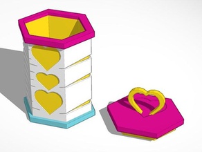 muhteşem kieran 3d baskı kız kalp aşk lovecraft 3d print model - Mito3D