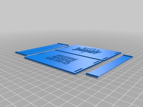 mi personalizados cartera de cristian accesorios 3d print model - Mito3D