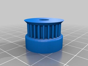 25tooth 25t xy polia deep1 3d a impressora partes personalizado 3d print model - Mito3D