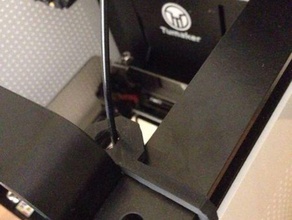 filament guide tumaker voladora v2 3d printer accessories 3d print model - Mito3D