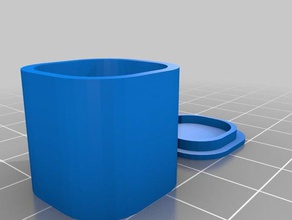 niedliche box Container angepasst 3d print model - Mito3D