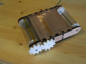 conveyor build platform other upgrade abp dc motor experiment gm3 magnet openscad 3d print model - Mito3D