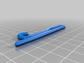 my customized power hair clip accessories 3d print model - Mito3D