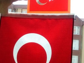 turkish flag 3d printing flagi 3d print model - Mito3D