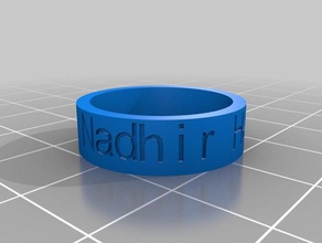 bracelet rings customized 3d print model - Mito3D