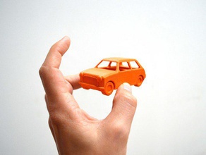 fabshop mobile meccanica i giocattoli auto in miniatura lo spostamento rotolamento ruota 3d print model - Mito3D