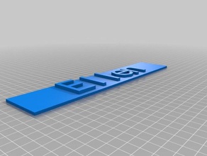 ellen tabela 3d yazıcı parçalar özelleştirilmiş 3d print model - Mito3D