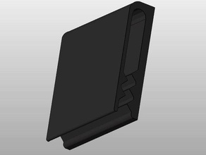 glueable clip de cinto acessórios 3d print model - Mito3D
