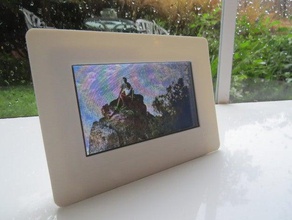 digital photo frame decor photography 3d print model - Mito3D