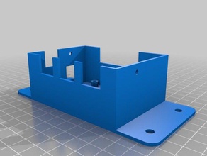 shapeoko 2 gshield gabinete ferramenta os titulares caixas de 3d print model - Mito3D