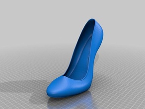 t-rex zapato de la moda tacones 3d print model - Mito3D
