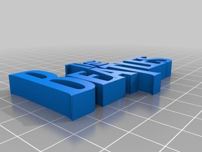 beatles other logo type 3d print model - Mito3D
