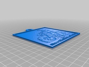redlamb 2d sanat özelleştirilmiş 3d print model - Mito3D