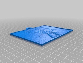 lito michael douglas 2d sanat özelleştirilmiş 3d print model - Mito3D