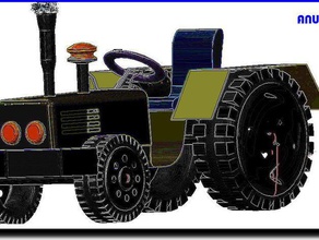 tractor automotive anurag 3d print model - Mito3D