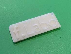 flabo logo plate accessories