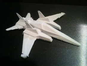 space ship sculptures 3d printer airplane art toy 3d print model - Mito3D