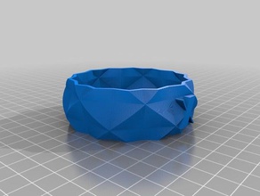 x-bracelet jewelry 3d print model - Mito3D