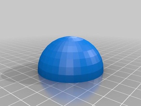 small joystick dome 3d printing 3d print model - Mito3D