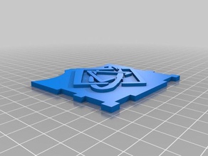 my customized deck box face plate netrunner games 3d print model - Mito3D