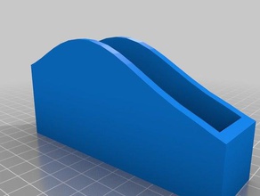 my customized napkin holder design 2 chandler containers 3d print model - Mito3D