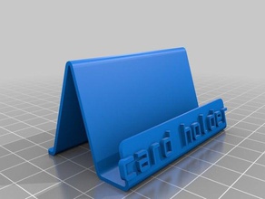 my customized business card holder bit hope chandler containers 3d print model - Mito3D