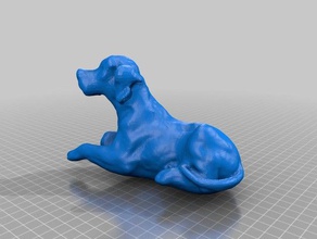 good boy other animals roundbottom 3d print model - Mito3D