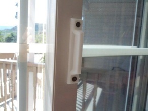 la poignée de fenêtre le remplacement pièces 3d print model - Mito3D