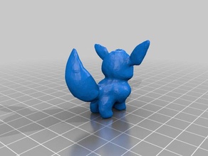 pokemon eevee brinquedos jogos 3d print model - Mito3D