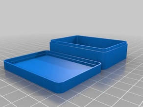 aee schermo lcd 2 box organizzazione personalizzato 3d print model - Mito3D