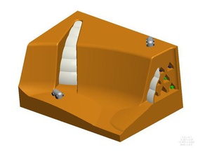 mars base diorama binalar yapılar makerbotmars 3d print model - Mito3D