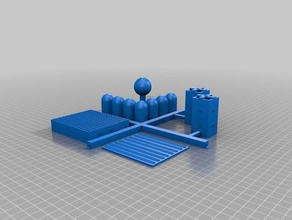 auto-suficiente base de marte 3d impresión 3d print model - Mito3D