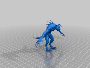 deathclaw les créatures 3 retombées new vegas 3d print model - Mito3D