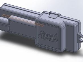 personnalisé cas de mon nouveau flamestower sport à l'extérieur 3d print model - Mito3D