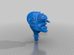 my scan 29 scans replicas bust character human makerbotdigitizer sculpey sculpture 3d print model - Mito3D