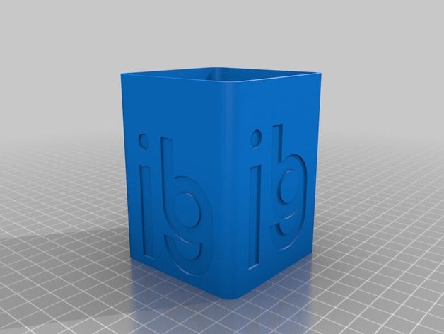 porta lapices ibg otros 3D print model - Mito3D