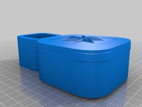 star box containers boxes smal small 3d print model - Mito3D