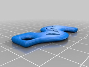 my customized key chain 11 keychains 3d print model - Mito3D