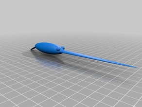 platypus letter opener other 3d print model - Mito3D