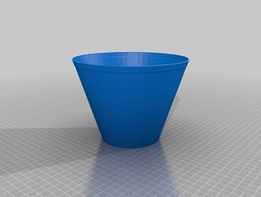 maceta açık bahçe 3d print model - Mito3D