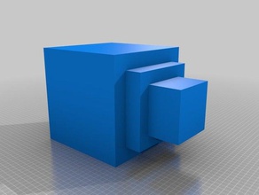 prueba cubo 3d de l'imprimante pièces 3d print model - Mito3D