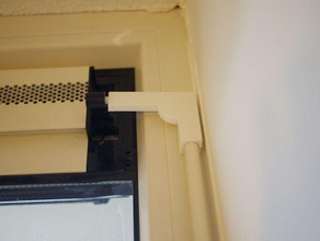 windowdoor air vent openclose mount replacement parts 3d print model - Mito3D