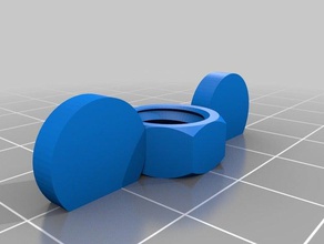 mi personalizados tuerca trabajo tornillo arandela roscada varilla de fábrica diy 3d print model - Mito3D